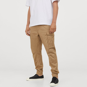 Pantalons de survêtement amples et surdimensionnés pour hommes, en coton, en velours côtelé, coupe-vent, respirants, avec cordon de serrage - Product Image 4