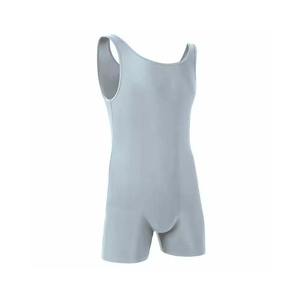 Wholesale Knitted Sporty <b>Singlet</b> <b>Mens</b> Summer Breathable Gym Clothing Muscle Fit Solid Color Premium - Product Image 4