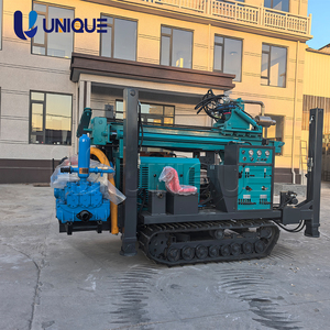 Plateforme de forage de puits d'eau portable UNIQUE de 260 m, alimentée au diesel, avec un diamètre de 250 mm pour le forage et l'exploration - Product Image 4