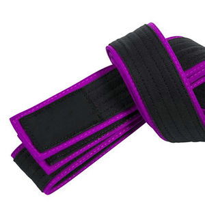 Ceintures d'arts martiaux en coton 100% Judo Karaté Taekwondo OEM Étiquettes brodées Arts martiaux Taekwondo Karaté - Product Image 2