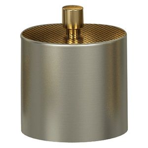 Vajilla de Metal de color blanco, olla de azúcar para decoración del hogar, tarro de galletas, caja contenedora de almacenamiento de cocina - Product Image 3