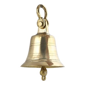 H.M.A Handicrafts Maritime Brass <b>Ship</b> <b>Bell</b> Handcrafted Wall <b>Bell</b> for Coastal Theme - Product Image 3
