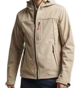 ODM <b>Men</b> Softshell Polyester Windbreaker <b>Jacket</b> <b>Waterproof</b> Breathable Outdoor Hiking Running <b>Lightweight</b> Hooded Sport Coat Custom - Product Image 1