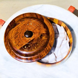 กล่องไม้ Chapati 100% อินเดีย - Product Image 5