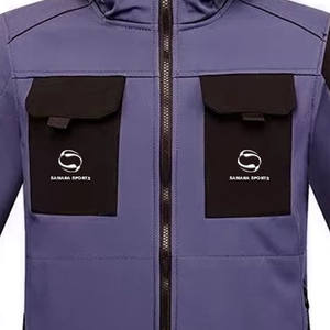 Chaqueta Softshell transpirable de alta calidad para hombre, chaqueta impermeable, chaqueta Softshell para hombre de alta calidad para deportes al aire libre - Product Image 4