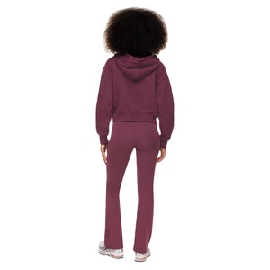 Custom Logo Printed <b>Women</b> Crop Top Hoodies Wholesale Price Cropped Zipper up Hoodies for <b>Women</b> - Product Image 6