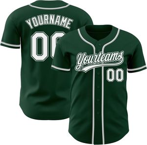 Sublimación Jersey de béisbol Equipo personalizado Camisa abotonada Tackle Sarga Nombre Número Bordado Malla Juventud Adulto Uniforme EE. UU. - Product Image 5