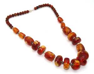 Bijoux fabriqués en Inde Nk-080124b MN EXPORTS Angel Anniversary Rawat Handicrafts Colliers en perles de résine Mode Personnalisé Fait main - Product Image 5