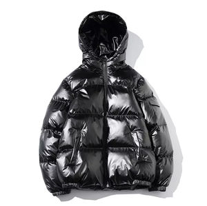 Men outdoor fashion <b>padded</b> puffer <b>jacket</b> warm thick down coat <b>waterproof</b> windproof insulated winter hooded outerwear - Product Image 4
