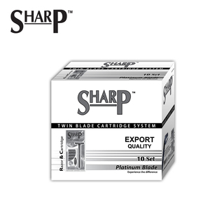 มีดโกนหนวดสแตนเลสใบมีดคู่แบบใช้แล้วทิ้งที่มีด้ามจับพลาสติก - Product Image 3