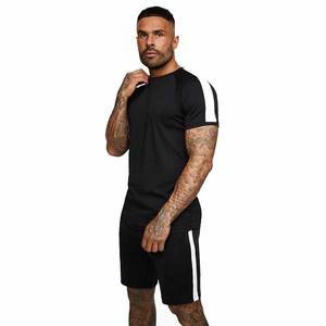 New 2026 Trending Men's Twin Set Tracksuit <b>Fit</b> <b>Gym</b> Fitness T-Shirts & Short Set Men Quick Dry Shorts Sets Male Ready Stock - Product Image 2