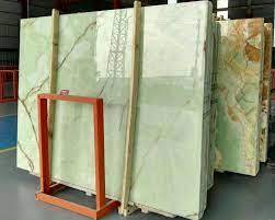Losa de Ónix Verde Claro Hecha a Mano, Losa de Mármol de Ónix, Losa de Piedra de Ónix - Product Image 5