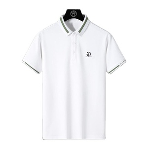 Polo de negocios de manga corta de verano, camiseta para hombre, tendencia informal de negocios de media manga fina - Product Image 2