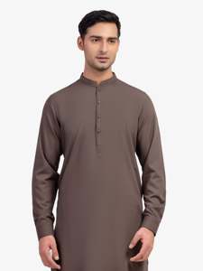 Shalwar Kameez, Ropa Tradicional Islámica para Hombre, Estilo Pakistaní, para Ocasiones Casuales, Corte Regular - Product Image 2