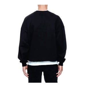 Élégant basique hommes sweats coton mélangé polaire tissu nouveauté confortable en plein air vêtements d'hiver conception personnalisée qualité - Product Image 5