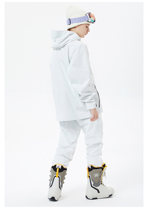 Conjunto de invierno de alta calidad para adultos a prueba de viento impermeable transpirable diseño de cremallera de talla grande para chaqueta deportiva para hombres - Product Image 3