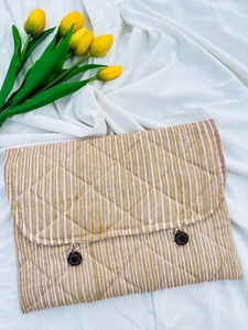 Wholesale Price Block Printed Cotton Quilted <b>Laptop</b> Sleeve MacBook Case <b>for</b> Tablet Pro Handmade <b>Laptop</b> Case <b>Laptop</b> <b>Cover</b> - Product Image 4