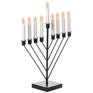 Handcrafted Aluminum Menorah Tabletop Decorative <b>Candlestick</b> <b>Holder</b> for Home Christmas Party or Hotel for Home Decor - Product Image 4
