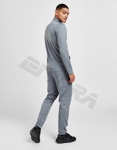 Chándal blanco con estampado de nailon personalizado para hombre, chaqueta y pantalones con cremallera, cortavientos, Conjunto de jogging de carga, traje deportivo Unisex para hombre - Product Image 3
