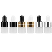 Flacons compte-gouttes miniatures en verre personnalisés 1-10 ml, emballage d'échantillons de luxe pour les marques de soins de la peau et d'huiles essentielles