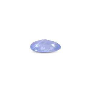 Zafiro Azul de 3.47 Quilates, Gema Natural Facetada y Calibrada de 10 mm, Color Azul Real, Altura 8 mm, Tratada con Calor, Gema Suelta - Product Image 2