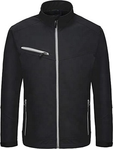 Veste Softshell avec capuche, veste imperméable, vestes doublées, randonnée en plein air - Product Image 3
