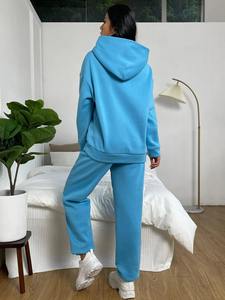 มาใหม่ล่าสุดผู้หญิงชุดกีฬาเสื้อผ้าออกกําลังกายและ Activewear ผ้าฝ้าย 100% แฟชั่นวอร์ม - Product Image 3