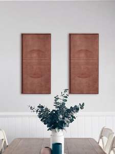 ของตกแต่งผนังบ้านไร่ห้องนั่งเล่นศิลปะผนังไม้ตกแต่งในร่มสำหรับตกแต่งบ้านสไตล์วินเทจสมัยใหม่เหมาะสำหรับห้องนอนห้องรับประทานอาหาร - Product Image 5