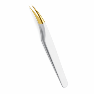 แหนบขนตาโค้งสีทองแบบพรีเมี่ยม - Product Image 1