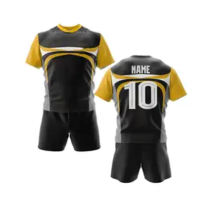 Divise da Rugby per abbigliamento sportivo personalizzato a sublimazione di alta qualità/uniforme da Rugby con stampa sublimata/uniforme da Rugby