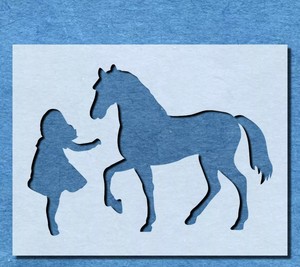 ศิลปะติดผนังรูปม้า Mylar รูปนางฟ้ามีตัวอักษรเพลงรูปนางฟ้ารักกระดาษงานฝีมือทำด้วยมือการ์ดแบบกำหนดเอง - Product Image 2