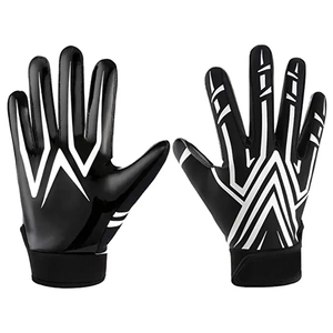 Guantes de fútbol americano personalizados de alta calidad, equipo transpirable para exteriores con diseño de agarre, recién llegado hecho a medida, ODM OEM - Product Image 1
