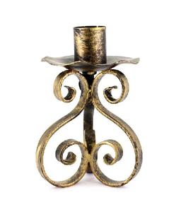 Soporte votivo de mesa con cable de hierro negro al por mayor para el hogar y la boda para Decoración Otros candelabros linternas y tarros de velas disponibles - Product Image 1