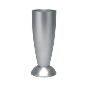 Piedino in ABS Regolabile, Altezza 12 Cm Cromo - Product Image 2