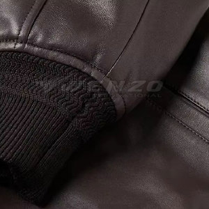 Latest Style Wholesale High Quality OEM Service Windproof Waterproof Breathable Eco-Friendly Men Winter Genuine Jacket Cow <b>Skin</b> - Product Image 6
