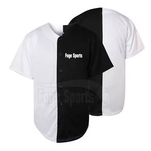 2025 llegadas moda deportes equipo béisbol Jersey OEM diseños ropa transpirable béisbol Jersey - Product Image 1