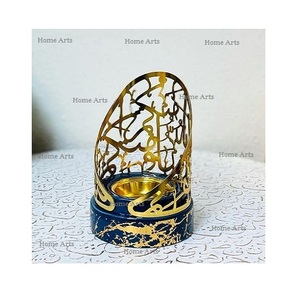Acrylic And Metal Gold Color Bakhoor Burner With Deluxe Quality <b>Incense</b> <b>Oud</b> Burner For Home Decoration Use - Product Image 3
