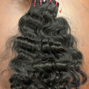 Extensiones de Cabello Humano Virgen Remy Indio de Alta Calidad al por Mayor, Doble Trama, Ondulado, Liso, Rizado - Product Image 3