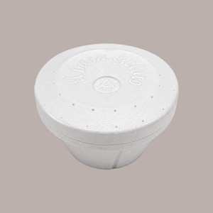 Gobelet en polystyrène 300 cc, barquette à emporter pour crème glacée, 100 pièces, gobelets en plastique - Product Image 1