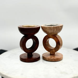Quemador de Incienso Bakhoor de Madera de Lujo con Copa de Metal, Porta Incienso Árabe Oud, Decoración Artesanal para el Hogar, Regalo Islámico para el Golfo y Oriente Medio - Product Image 1