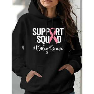 Kinitwear เสื้อสเวตเตอร์สวมหัวสำหรับผู้หญิง, เสื้อฮู้ดมาตรฐานสีเดียวสำหรับใส่สบายในฤดูหนาว/ฤดูใบไม้ร่วง - Product Image 1