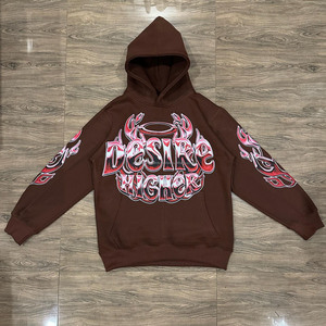 Sweats à capuche grande taille en coton pour femmes Impression personnalisée Sweatshirts à manches longues de haute qualité pour adultes - Product Image 1