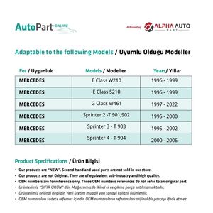 Tubo inyector para Mercedes Sprinter - Product Image 2