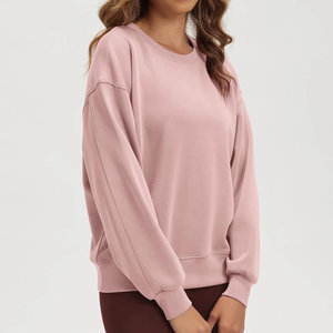 Sudadera de mujer de alta calidad 100% algodón polar sudaderas con capucha para mujer ropa de moda pesada sudaderas con capucha para mujer - Product Image 4