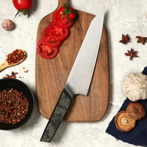 Ensemble de couteaux de cuisine professionnels en acier inoxydable à 6 pièces, manche camouflage G10, design ambidextre, finition enduite, 67 couches - Product Image 2