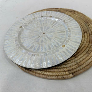 Luxury Round Water Hyacinth <b>Plate</b> Liner-Eco-Friendly <b>Mats</b> & Pads - Product Image 4