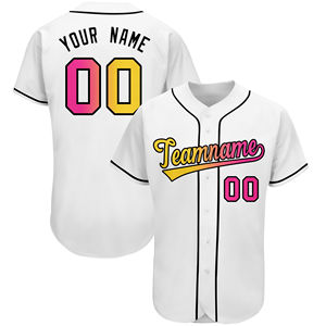 Camisetas de Béisbol Personalizadas con Diseño Sublimado, Transpirables, 100% Poliéster, Color Sólido - Product Image 4