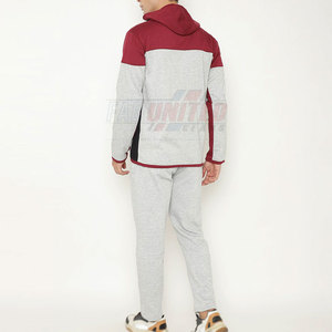 Chándal de Hombre de Alta Calidad, Ecológico, 100% Algodón, Cortavientos, con Capucha y Cierre de Cordón, Manga Larga, Ligero - Product Image 2