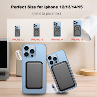 Grossiste d'Usine Mini Power Bank Magnétique 5000mAh pour iPhone Android, Batterie de Secours Portable, Charge Rapide, Qualité Fiable