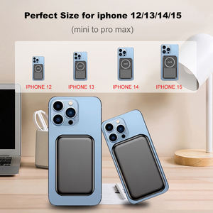 Grossiste d'Usine Mini Power Bank Magnétique 5000mAh pour <span class=keywords><strong>iPhone</strong></span> Android, <span class=keywords><strong>Batterie</strong></span> <span class=keywords><strong>de</strong></span> Secours Portable, Charge Rapide, Qualité Fiable - Product Image 6